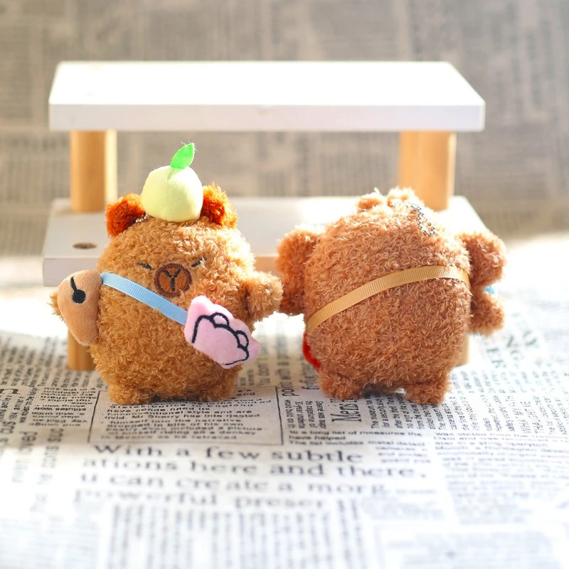 Soft Plush Monkey Keychain Doll for Kids Girls