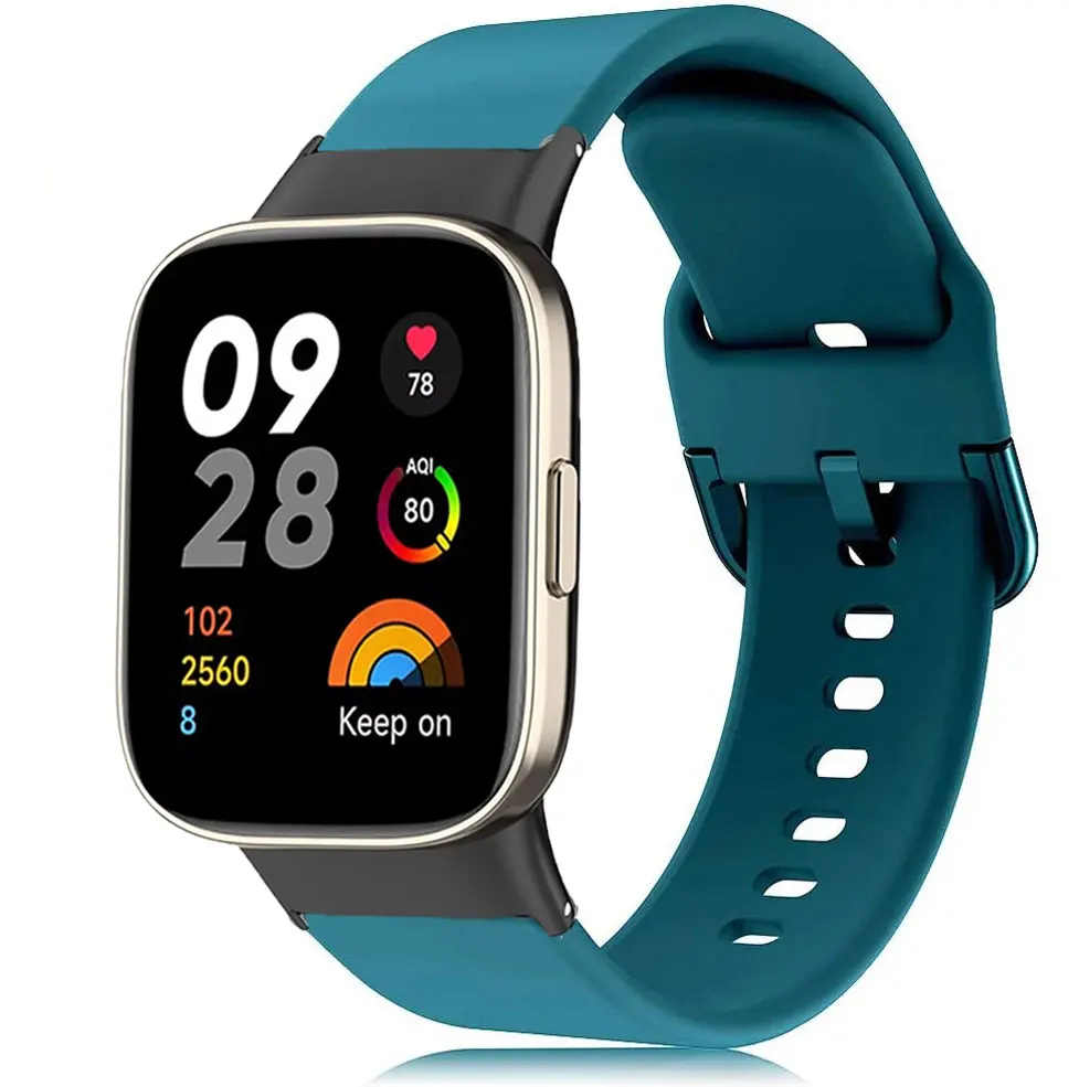 Silicone Sport Watchband Strap - Smartwatch Accessory Bracelet Wristband