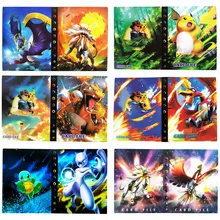 GX VMAX álbum de cartas de juego Pokemon para niños, nuevo álbum de cartas de juego de Pokémon de 23 estilos, lista de carga superior, regalo para niños, 240 piezas