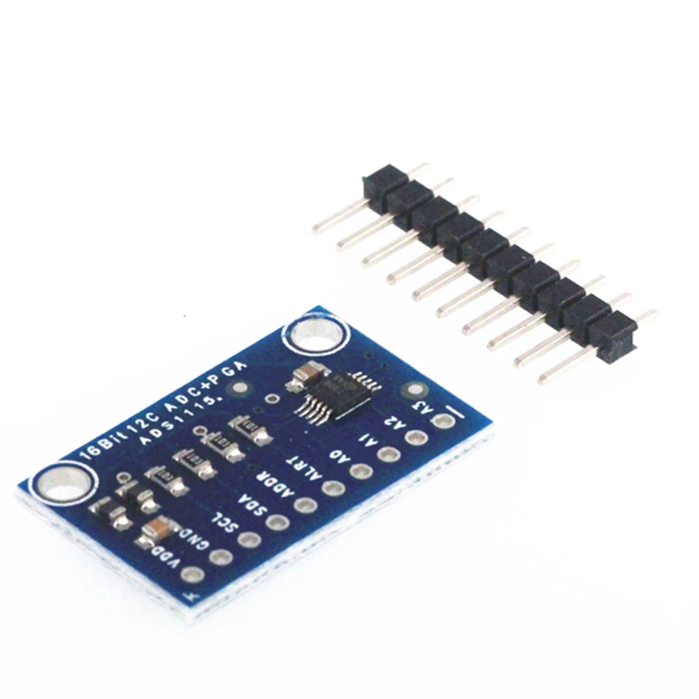 

ADS1115 Ultra-Compact 16-Bit Precision Analog-to-Digital Converter ADC Development Board Module