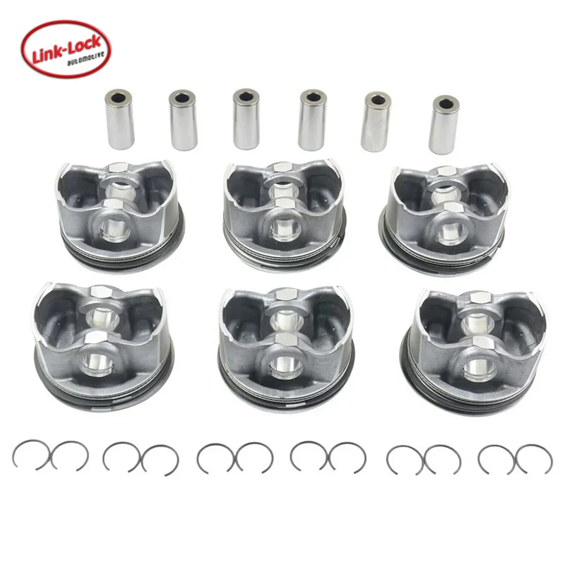

LINK-LOCK Piston ring 6 rings sets sets 2760305217 For Mercedes Benz 276 3.5