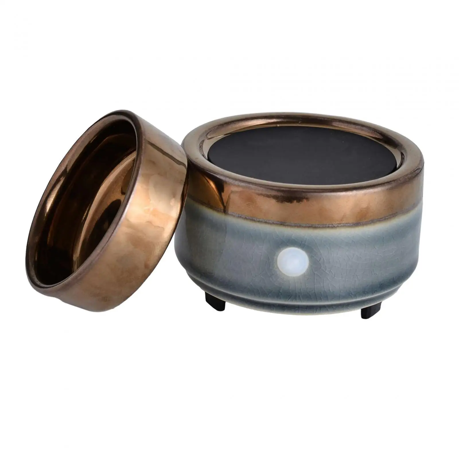 Electric Scented Wax Melt Warmer US 110V Plug Portable 11x9cm Wax Melter Fragrance Diffuser for Garage Basement Multifunctional