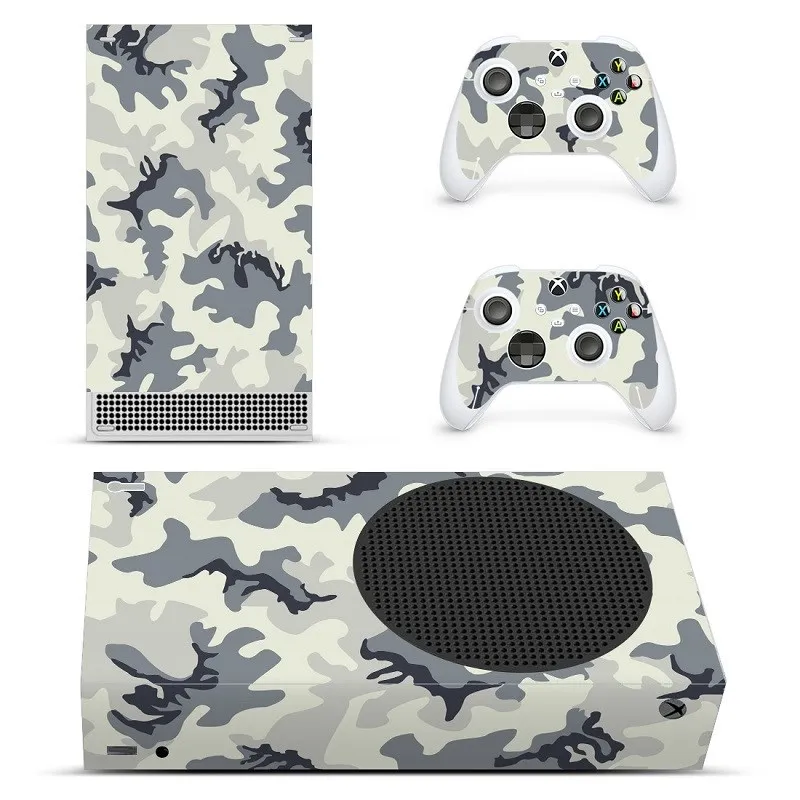 Camo Design For Xbox Series S Decal Skin Sticker Cover For Xbox Series S Console and 2 Controllers Wholesale Dropshipping 