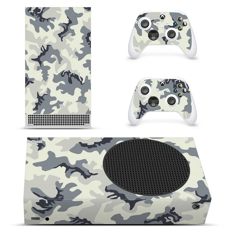Camo Design For Xbox Series S Decal Skin Sticker Cover For Xbox Series S Console and 2 Controllers Wholesale Dropshipping