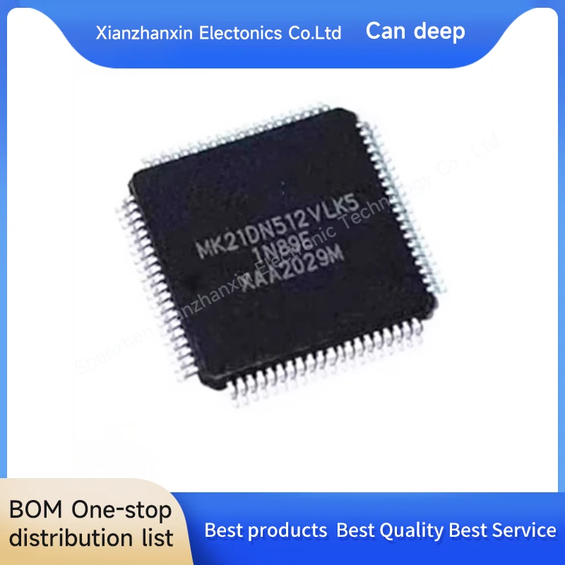 

Микроконтроллеры MK21DN512VLK5 MK21DN512 QFP80, 1 шт./партия