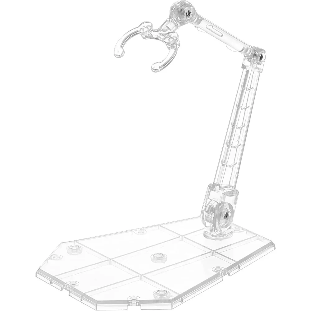 1 Set Action Figure Stand Gundam Stage Act Assembly Model Support Stand Compatible with HG RG SD SHF Gundam 1/144