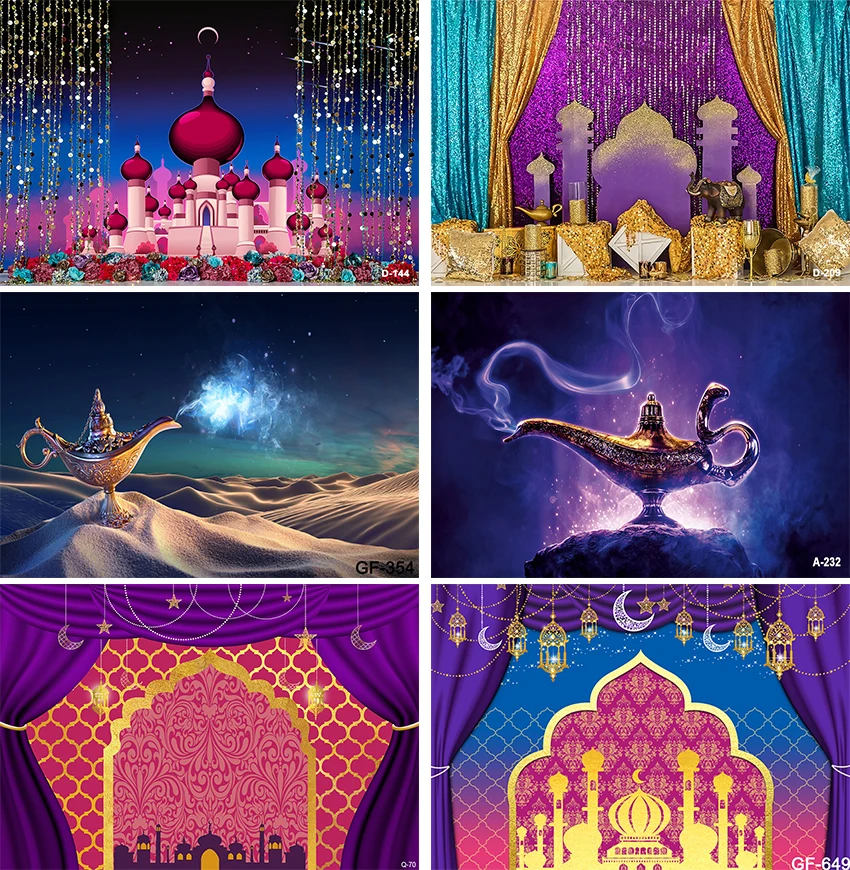 

Aladdin Jasmine фон для фотосъемки Aladdin с днем рождения фон для вечеринки марокканский ребенок душ баннер Золотой мечеть дворец