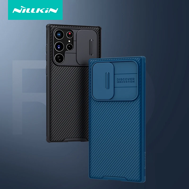 

For Samsung Galaxy S23 Ultra Case NILLKIN CamShield Pro Camera Protection Slide Privacy Clean Back Cover For Samsung S23 + чехол