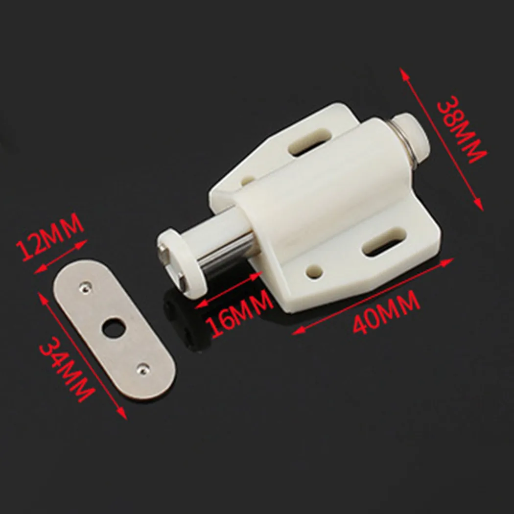 4 pcs pressao magnetica unica empurrar para 01