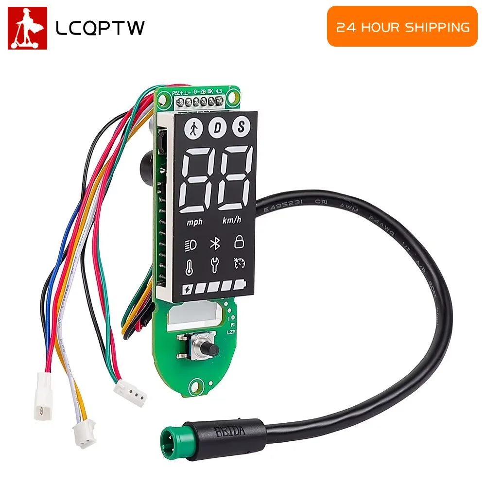 Electric Scooter Dashboard Display Panel Replacement