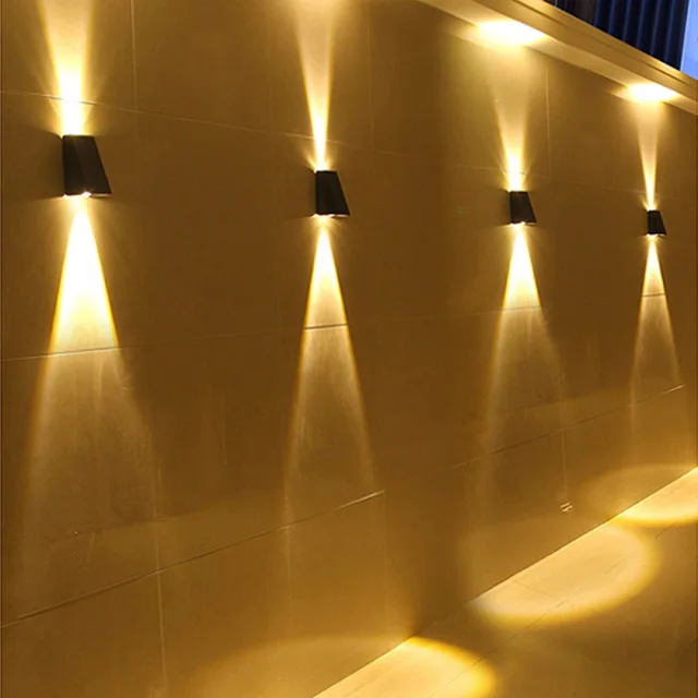 Outdoor Solar Wall Decorative Up Down Lights Lighting4Home