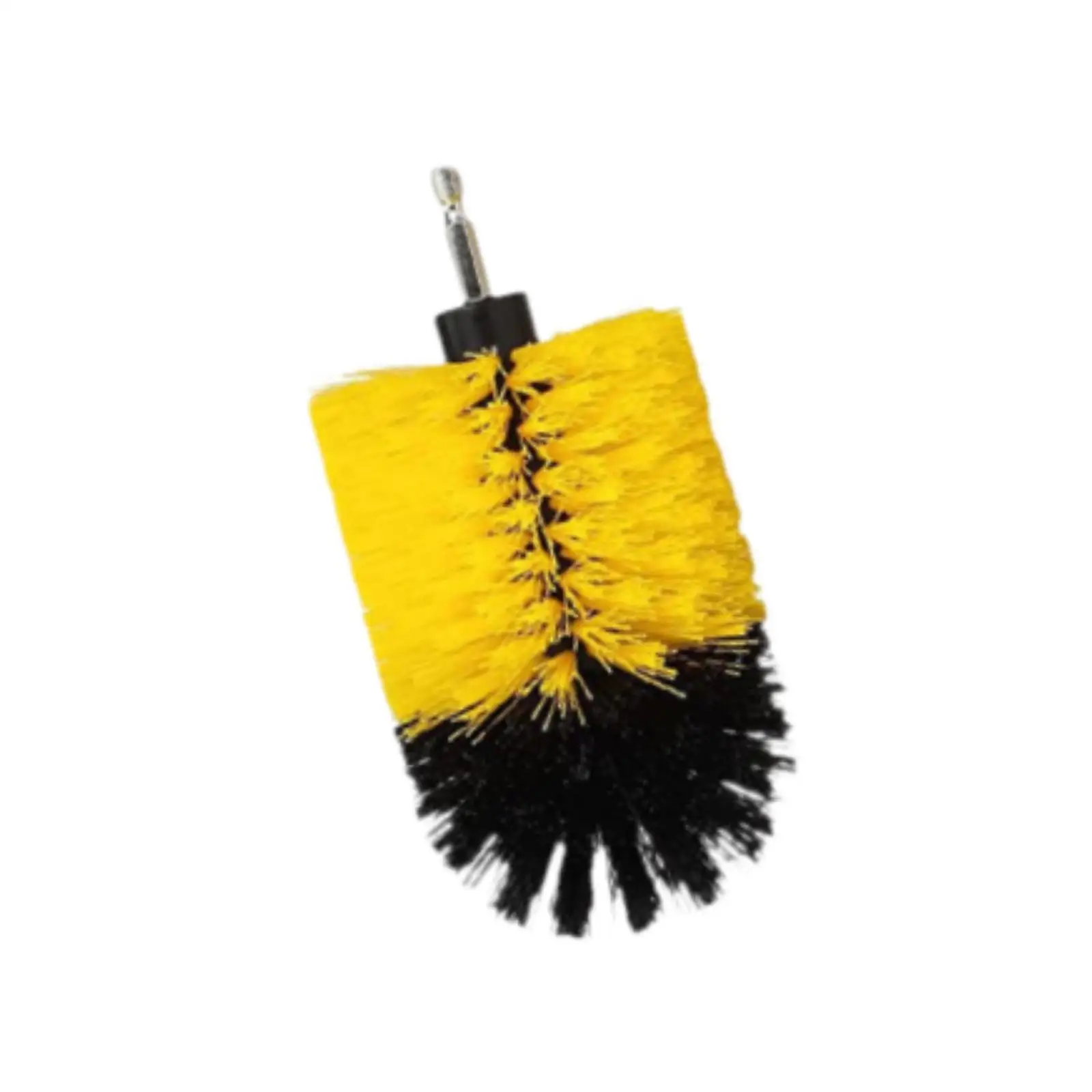 Auto Detailing Drill Brush Car Cleaner Wash Brush Yellow Household Cleaning Supplies Accessory for Floor Mats Car Carpet