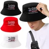 Trump 2024 Bucket Hat Keep America Great Embroidered Bucket Cap Breathable Outdoor Fishing Cap Fisherman Hat for Men Women 4