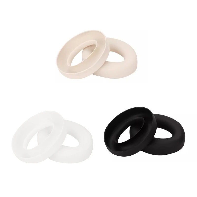 

Washable Silicone Ear Cushions Cover Earpads Earmuff for Space Headsets