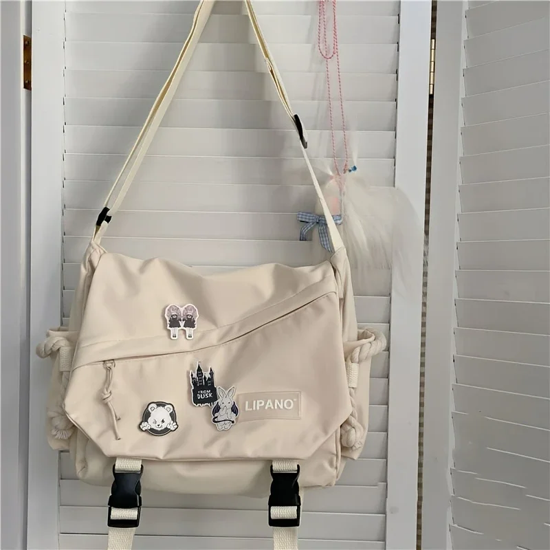 Bolsos de nailon, bolsos de hombro, bolsos cruzados de gran capacidad para adolescentes, bolsos de mensajero, bolsos escolares para estudiantes