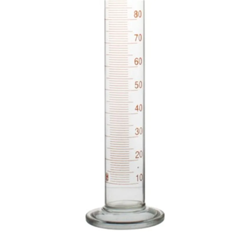 High quality100ml Laboratory Measuring cylinder with Stopper and Scale High borosilicate 3.3 Glass Measuring Cup Lab Supplies
