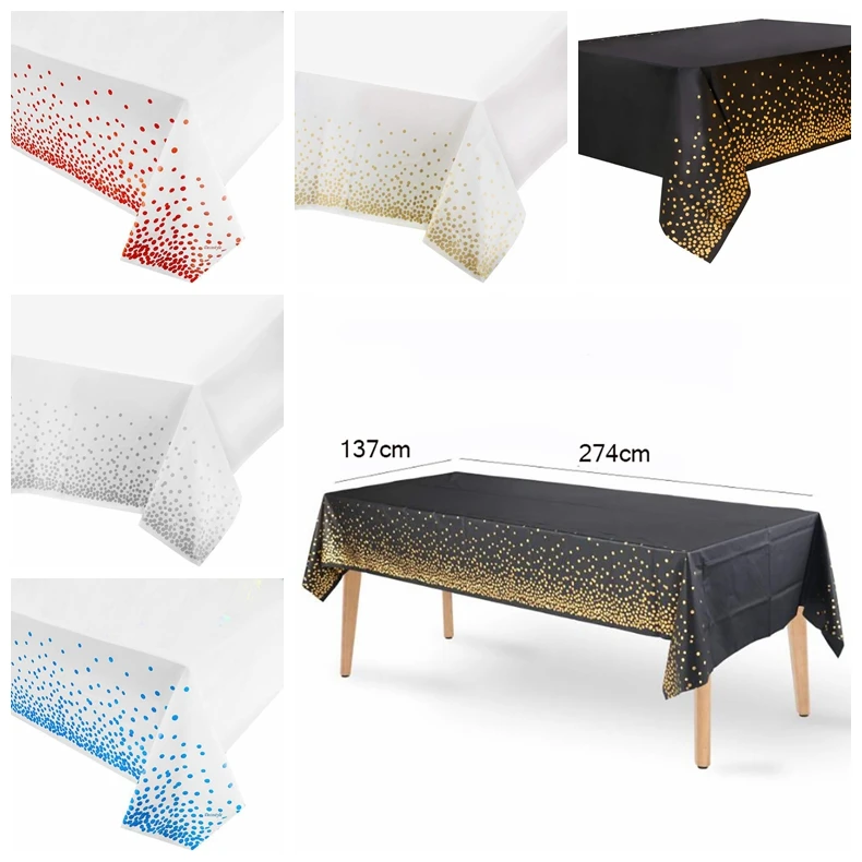 Disposable Tablecloth Table Cloth Decoration Supplies for Birthday Wedding Banquet disposable tablecloth,table cloth