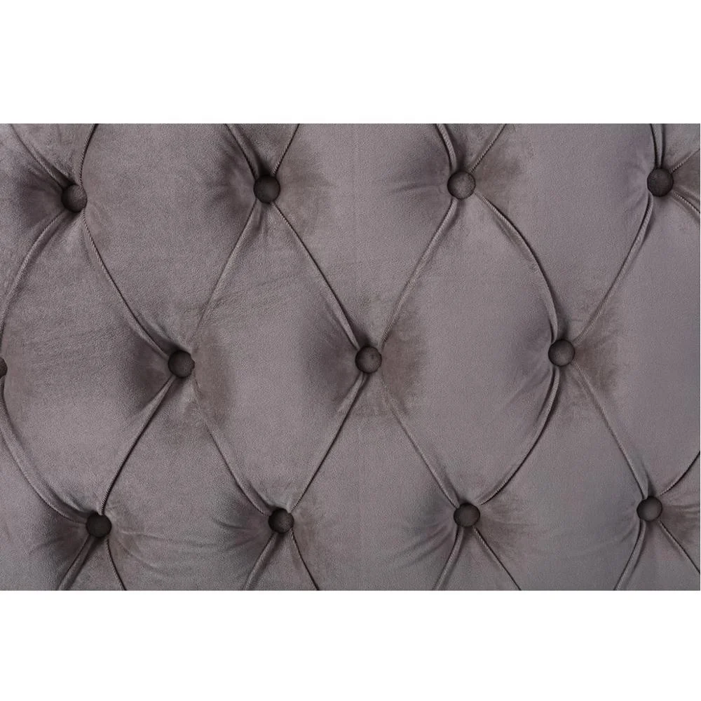 Durable and Nice Crystal Button Hotel Bed Headboard