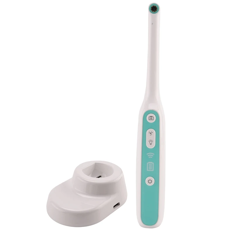 

1080P Wireless Wifi Oral Endoscope 8 Adjustable Lights Intraoral Camera HD Video For Ios Android Teeth Endoscope