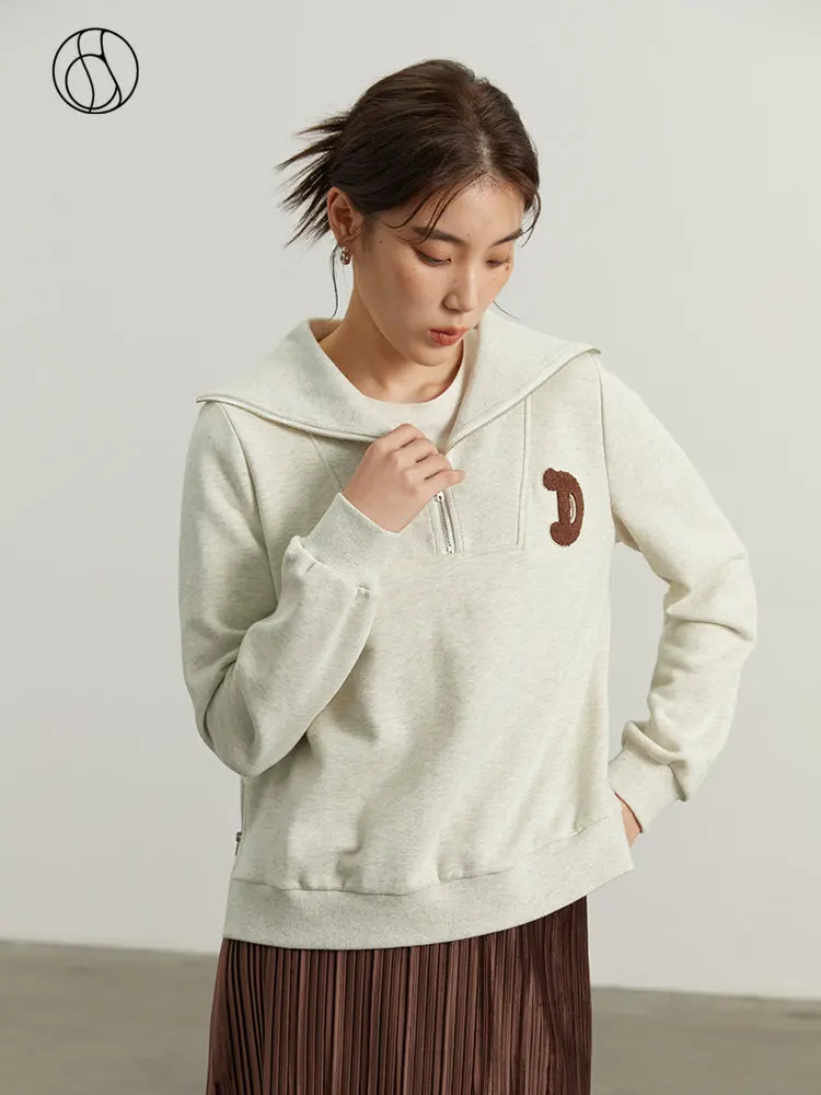 DUSHU 100% Wool Women's Classic Long Woolen Coat 2024 Winter New Item Two-piece Collar Raglan Sleeves Woolen Coat 24DS84183 main image 0