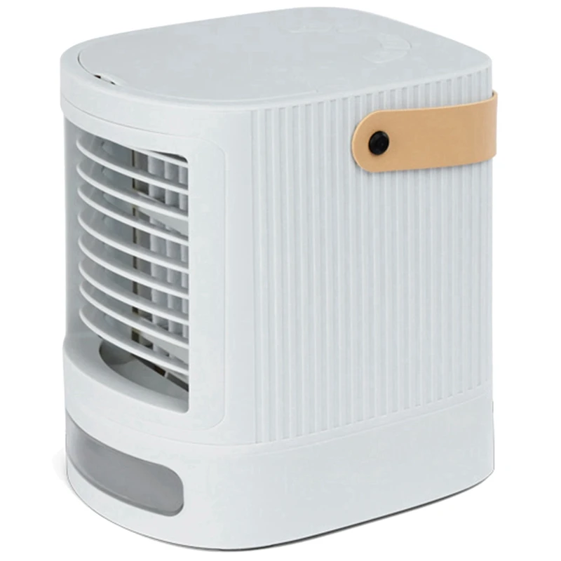 

Portable Air Conditioner, Evaporative Air Cooler, USB Powered Small Cooler With/Humidifier, 3 Speed Mini Air Conditioner