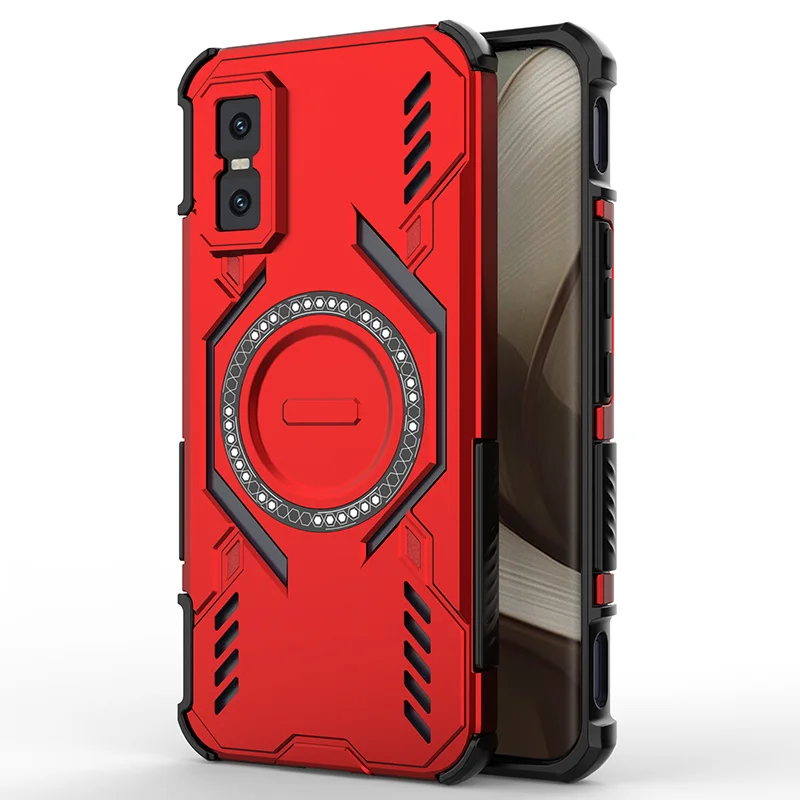 Lens Protection Heat Dissipation Case with Magnetic Wireless Charging Shell