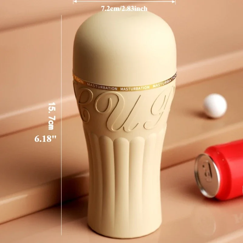 Male Sucking Masturbation Cup Soft Pussy Tight Vagina Adult Oral Sex Training Vacuum Pocket Cup Men's Sex Toy_voghion.com