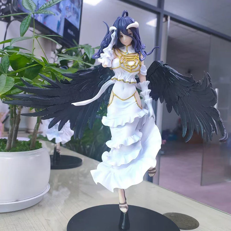 

Фигурка альбедо 30 см, экшн-фигурка альбедо, kdglue Overlord IV Albedo Wing, аниме девушка из ПВХ, коллекционные модели, украшения, игрушки, подарки