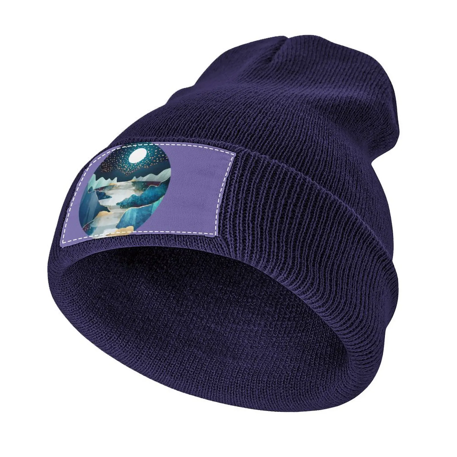 

Moon Glow Knitted Hat Bobble Hat Luxury Hat Beach Outing dad hat Luxury Woman Hat Men's