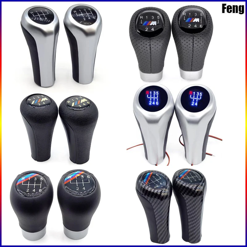 

Car Gear Shift Knob For BMW 1/3/5/6 Series 6-speed 5-speed E87 E90 E36 E34 E46 E83 Z3 Etc. Automobile Gear Lever Head Shifter