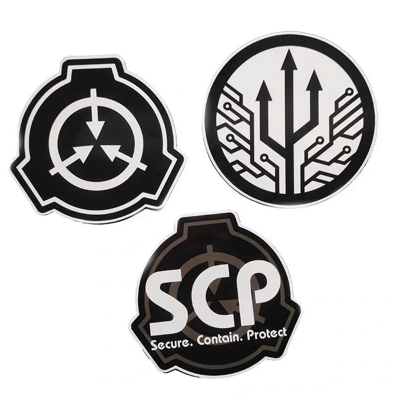 SCP Logo Reflective Patch Secure Contain Protect Foundation Emblem Nature  Lovers Team Label Hook Loop Strip for Outdoor Gears - AliExpress