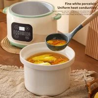 Marmite électrique multifonctionnelle de 3,8 l, mijoteuse, Pot intérieur en céramique, multi-cuiseur pour soupe, bouillie, Casserole, cuisine domestique 2