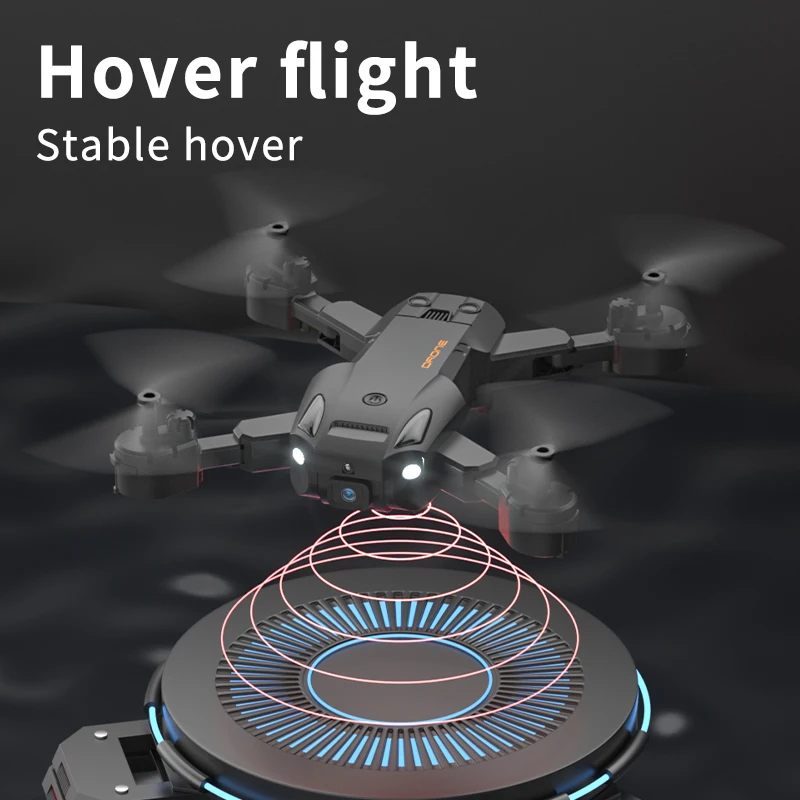 Q6 6K 4K Dual Camera RC Drone HD Professional 3-Sides Obstacle Avoidance Folding WIFI FPV Quadcopter Rotation Birthday Gifts 6