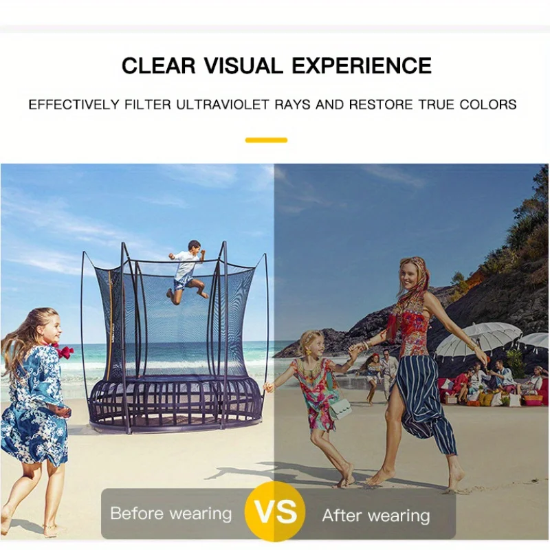 Fashion Glasses, Big Frame Leopard Print - Men Women Sports Party Vacation Travel Driving Fishing Supply Photo Prop