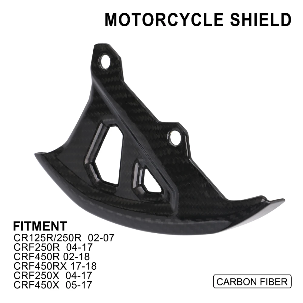 

Funparts защита заднего диска мотоцикла для Honda CR125R/250R CRF250R 250X 2004-2017 CRF450RX 2017-2018 CRF450R 2002-2018 CRF450X