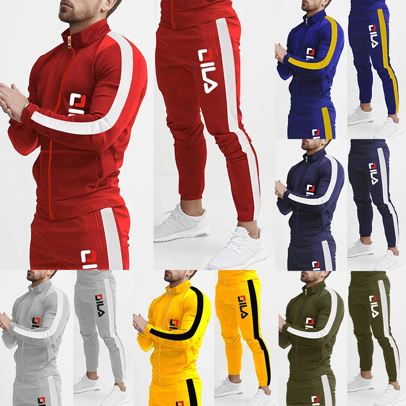 

BUTZ Spring Autumn Mens New Color Jogging Luxury Sweater Brand Suit For Men Youth Fashion Casual Sports Set Zipper Tracksuit