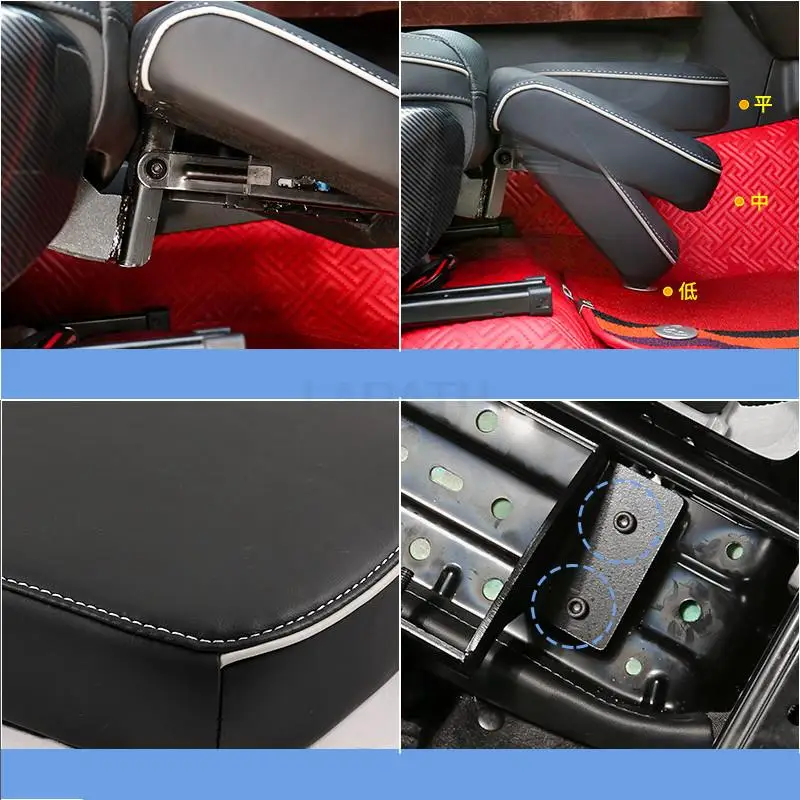 탱크 300 프론트 승객용 발 받침대 시트 수정 다리 지지대 익스텐션 패드, 발 받침대 스툴 수정 액세서리