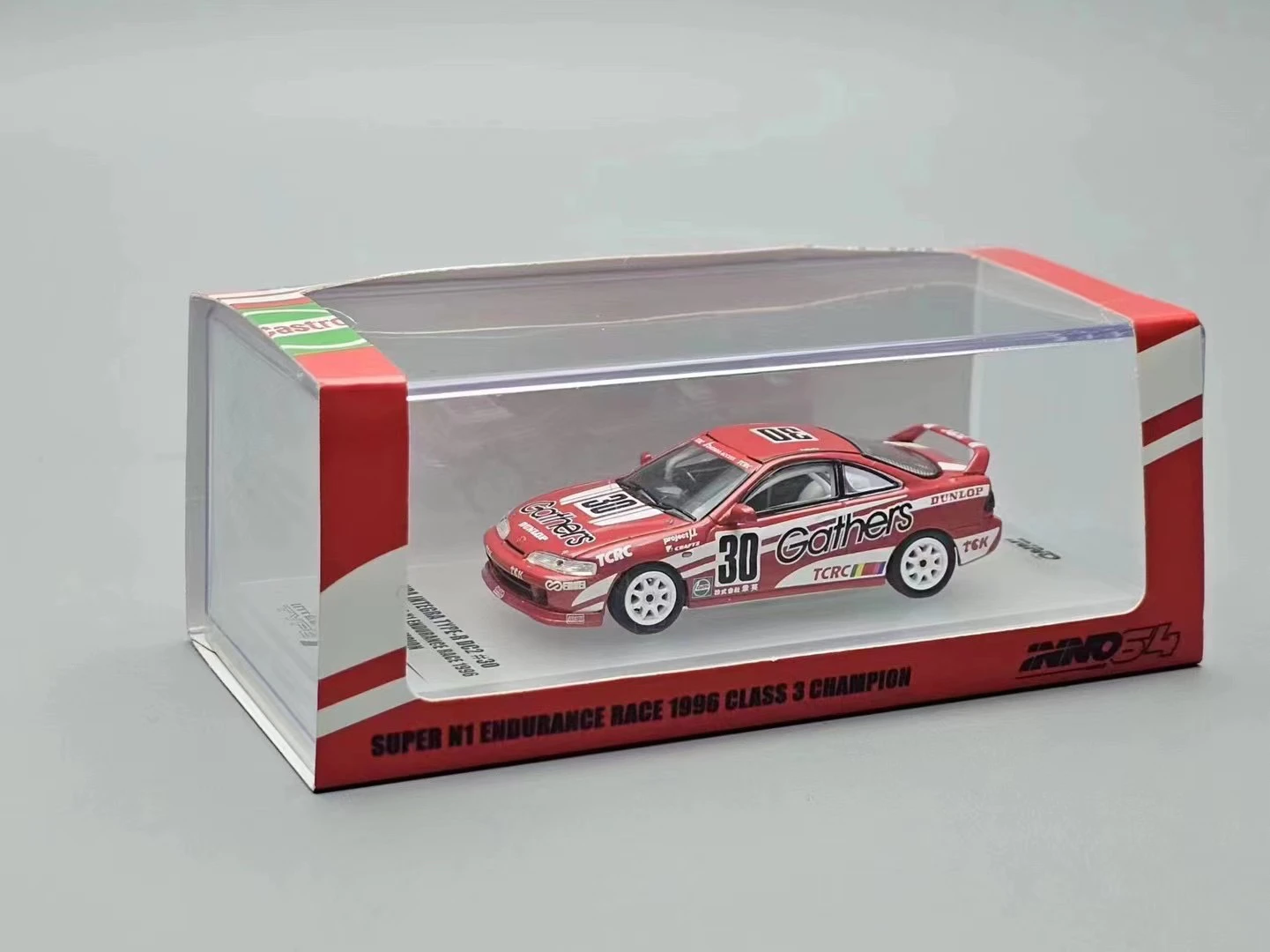 

Коллекционная окрашенная модель автомобиля «Чемпион» INNO1:64 Honda INTEGRA DC2 1996, подарок