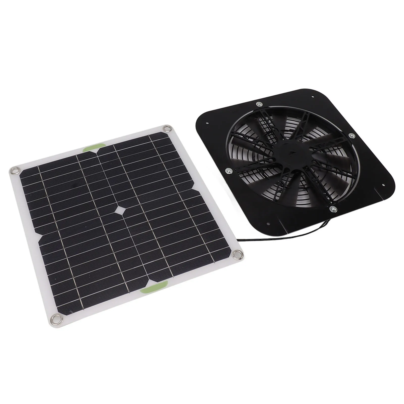 Ventilatore Solare Da 50W Per Serra - Kit Con Pannello Solare, Per Pollai, Capannoni, Aree Esterne - Foto 8