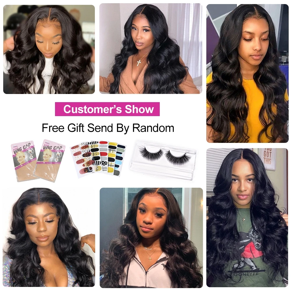 Nadula Hair Chiusura in pizzo HD 5x5, Chiusura in pizzo per capelli brasiliani Body Wave, 14-20 pollici, Chiusura in capelli umani Remy pre-strappata con pizzo svizzero - immagine 6
