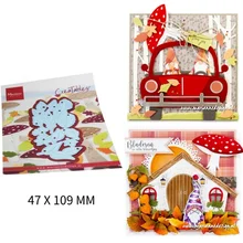  New September 2022 Winter Scenery Metal Cutting Dies DIY Scrapbooking Photo Album Decorative Embossing PaperCard Crafts Die 