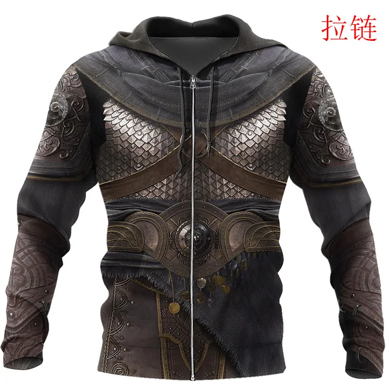 

Knights Armor 3D All Over Printed Hoodie For Men/Women Harajuku Fashion hooded Sweatshirt Cosplay Casual Jacket Pullover