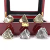 6pcs/set New Creative Champion ring Set souvenir Gift for Friends Ring rugby football Gift Fan souvenir ring 5
