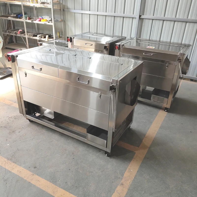 Automatic cassava high quality taro peeler machine fruit vegetable skin peeler potato peeling machine 2