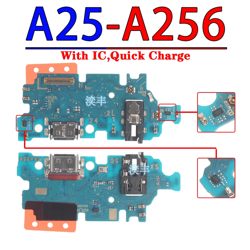 Usb Dock Charger Ports Samsung Galaxy A05S A15 A25 A26 A36 A56 A35 A55 A06 A16 A05 Charging Board Module 4G 5G IC