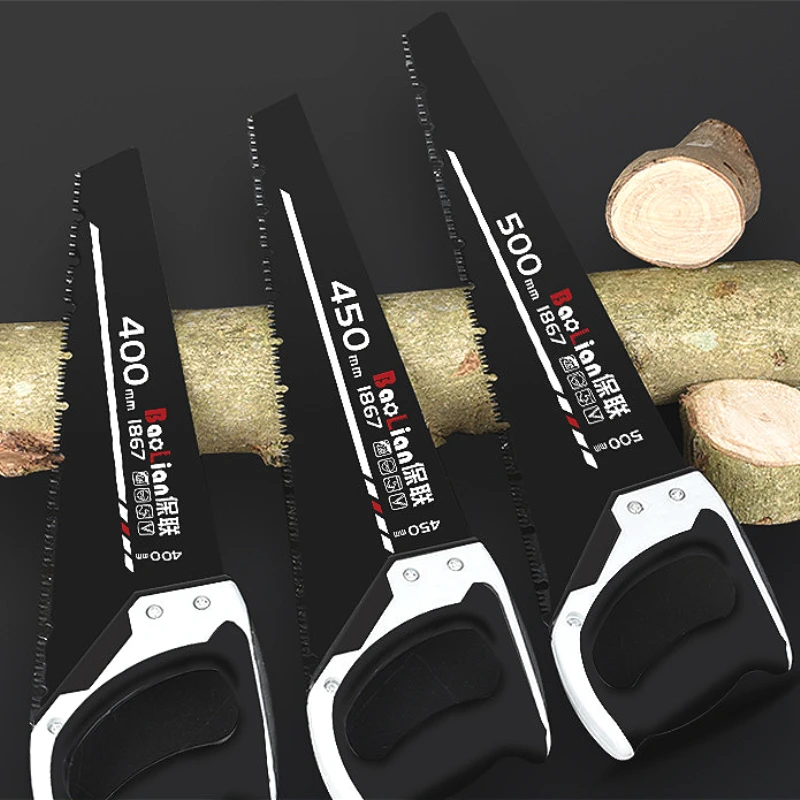 16/18/20 Inch Hand Saw Timber Saw Heavy Duty Extra Long Blade Garden Tenon Wood Bamboo Plastic Cutting Woodworking Tool hand saw multi purpose saw handheld saw