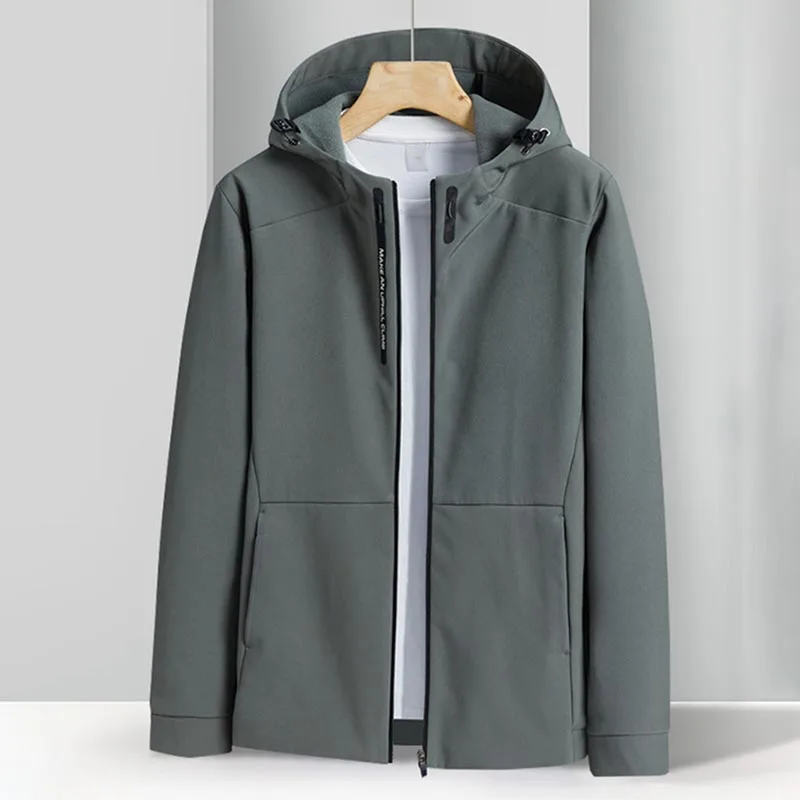 Windbreak Jacket Man Windbreak Camping Heavy Sportsfor Mountaineering Sport Trekking Sports Military Cardigan Cold