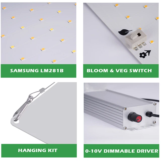 120W Samsung Lm281B Teljes Spektrum Led Grow Könnyű Zöldség És Virágzás Fitolamp Növény Spektrumú Hidroponikus Lámpa Üvegházhatású Virág - Image 5