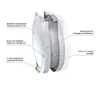 Cat & Dog Door 1PC with 4-Way Locking Entry & Exit Safe for Interior Door/Exterior Door Wall/Hidden Stall Pet Lockable Safe 3