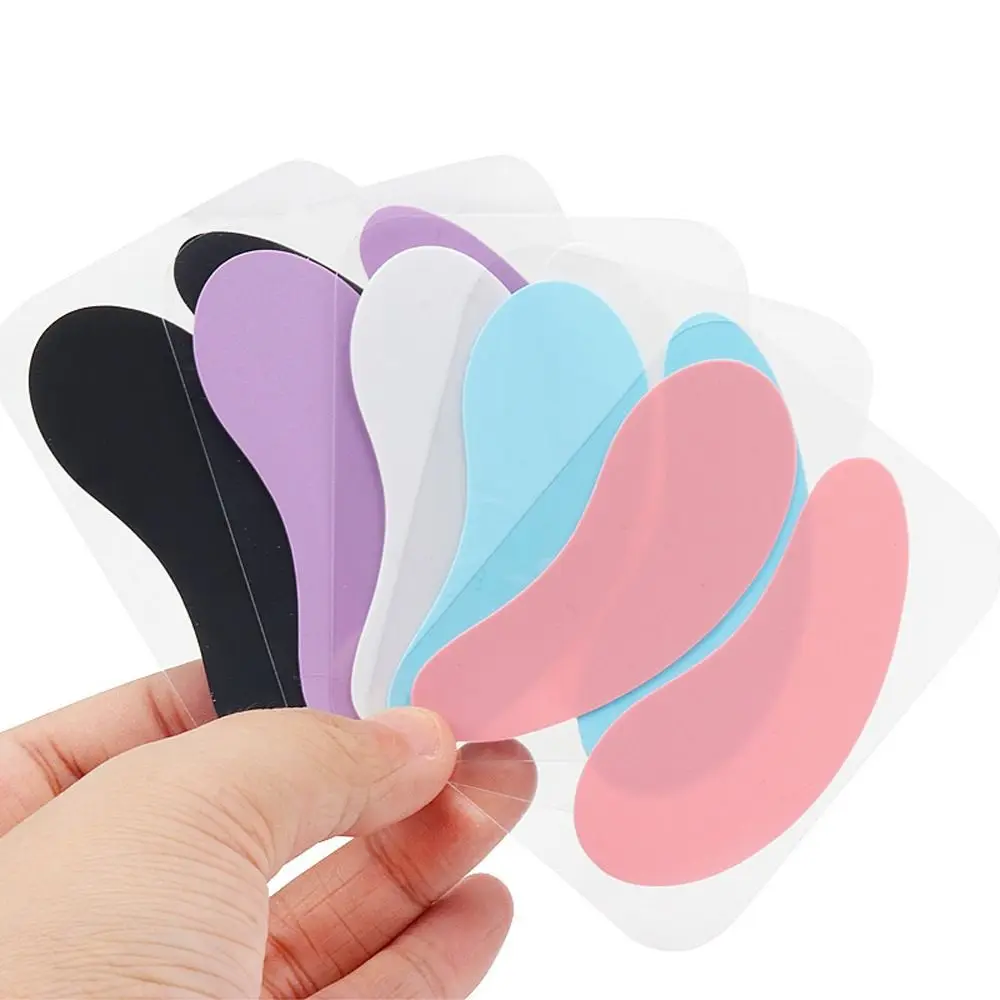 New Reusable 1Pair Eye Pads Silicone Stripe Lash Lift Eyelash Extension Hydrogel Patches Under Eye Gel Patch Makeup Tools custom custom cardboard lip gloss eyelash lash display stand counter retail shop paper makeup lipstick cosmetic display stand